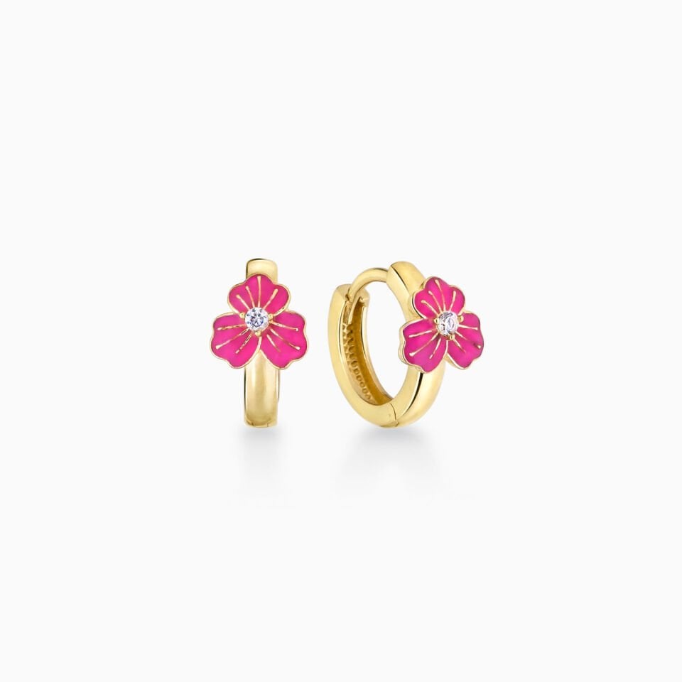 Çiçek Çocuk Küpesi